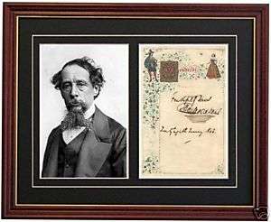 Charles Dickens David Copperfield Signed Autograph  