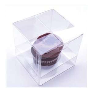  Clear Cupcake Boxes Single (25 Pack) 