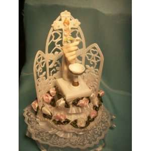  Hand with Host Communion Cake Top Centerpiece Decoration 