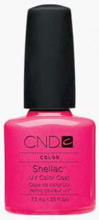 CND Shellac RED BARONESS Gel UV Nail Polish 0.25 oz Manicure Soak Off 