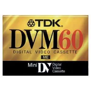  TDK DVM60 Mini DV Tape 60 min. Electronics