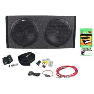   Car Install Card For Amplifier Or Powered Subwoofer Enclosure Car