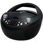 NEW Coby Black Portable Boombox CD Player AM/FM Stereo Radio LED 
