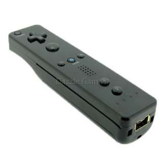 Black Remote Wiimote Nunchuck Controller Set Combo for Nintendo Wii 