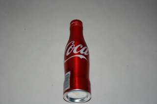 COCA COLA Aluminum Coke Bottle 8.5oz UNOPENED   Rare Hard To Find 