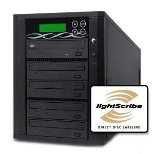  Duplicator Center Spartan Lightscribe SATA 1 to 4 Target 20x DVD/CD 