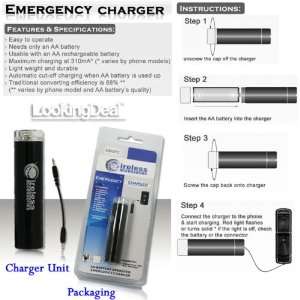  Charger AA Battery Extender Charger for CEll Phones (All Phone 