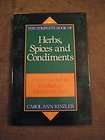   Book of Herbs, Spices, and Condiments by Carol Ann Rinzler (1990, H