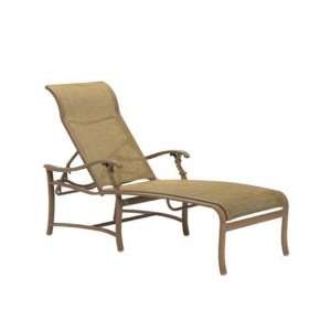   650732 Mocha Luxor Ravello Sling Chaise Lounge Patio, Lawn & Garden