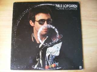 LP   Nils Lofgren   I Came To Dance   White Label PROMO  