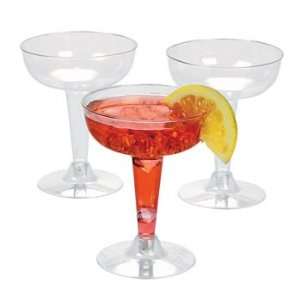  Clear Champagne Glasses   Office Fun & Business Supplies 