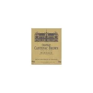  2009 Chateau Cantenac Brown Margaux 750ml Grocery 
