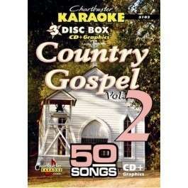 CHARTBUSTER Karaoke 5103   COUNTRY GOSPEL 3 Disc Set V2  