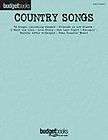 COUNTRY SONGS Budget Books EASY