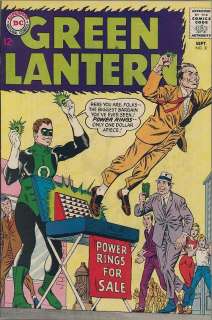   Lantern sold Power rings for $1.00 apiece in the Sept 1964 issue #31