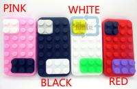 BRICK BLOCK Rubber SILICONE Skin Soft Back Case Cover for Apple iPhone 