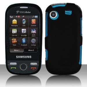 Rubber Blk. Hard Case Cover Samsung Messager Touch R630  
