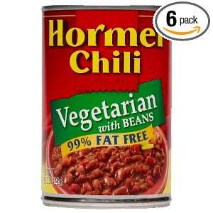 Hormel Vegeterian Chili with Beans Grocery & Gourmet Food