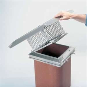 Chimney 13055 Gelco Stainless Steel Easy Clean Cap   12 Inches x 12 