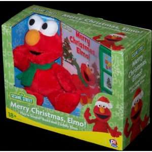  Merry Christmas, Elmo Play a sound Book & Cuddly Elmo 