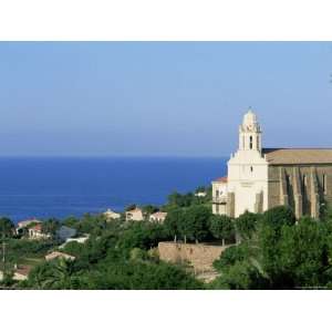  Greek Church, Cargese, Corsica, France, Mediterranean 