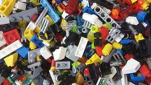 1000 Small Lego Pieces FROM HUGE LOT  Tiny Bricks Custom Parts CLEANED 