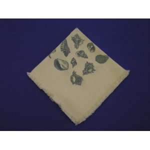  American Made Seashell Cloth Napkins (Set of 6) 