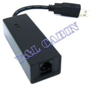   USB 2.0 3 in 1 Data/Fax/Voice Dial Up Modem 56K V.92 SmartLink