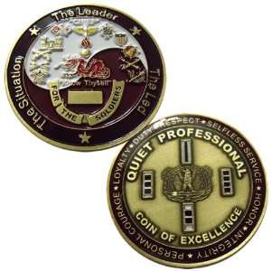   Quiet Professional Warrant Officer Challenge Coin 