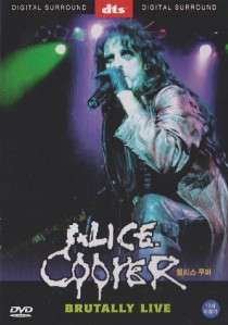 Alice Cooper Brutally Live DVD  