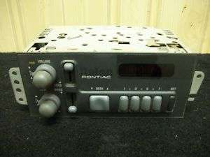 Stereo Radio AM FM OEM Delco Pontiac 1996 2000 TESTED  