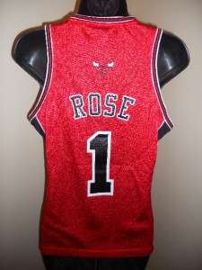 NEW Derrick Rose Chicago BULLS WOMENS SMALL S Adidas Jersey 9iU  