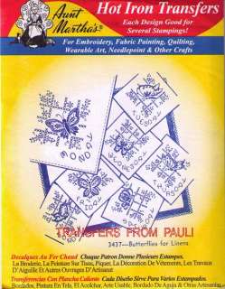 Hand Embroidery Transfer Patterns items in Aunt Martha Transfers from 