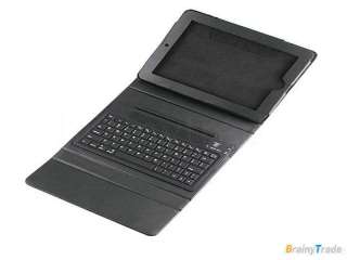   Bluetooth Keyboard with Leather Case Cover Stand for Apple Ipad 1 1st
