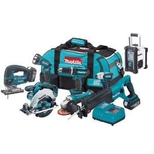  MAKITA LXT800T3 18V Lithium Ion 8 Tool Combo Kit