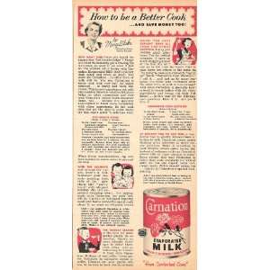   Milk 1952 Original Vintage Ad with Fudge and Corn Chowder recipes