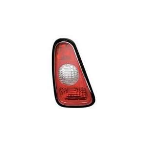    02 04 Mini Cooper Anzo USA Tail Light Red/Clear Automotive