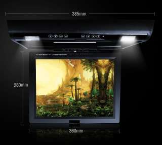 CR1502   15” Roof Mounted DVD player with DVD/ VCD/ MP4/ Divx/ CD 