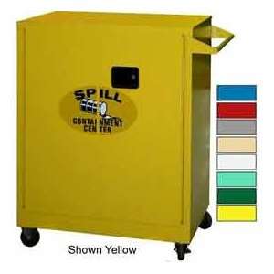   Counter High Flammable Spill Containment Cabinet Gray
