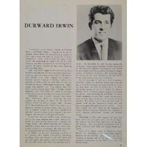   Erwin Country Music Singer   Original Print Article