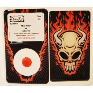  ED Hardy Alien Biker Ipod Classic 5G Skin Cover 