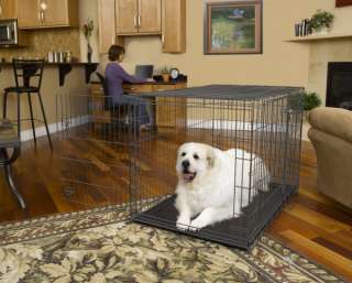 MIDWEST 48 SELECT TRIPLE DOOR FOLDING DOG CRATE 1348TD  