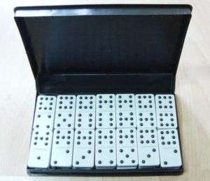 Braille Double Nine Dominoes for the Blind   Plastic  