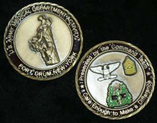   MEDICAL DEPARTMENT ACTIVITY FORT DRUM NEW YORK Challenge Coin  