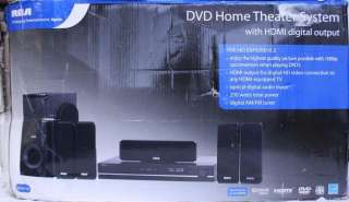 RCA RTD317W DVD Home Theater System Home Audio Stereo Speaker Systems 