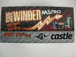 Mamba Sidewinder Micro CMS6800Kv Brushless ESC & Motor  