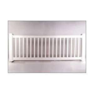 Vinyl Deck Railing System White / Stair Rail Section / Rail Height 36 