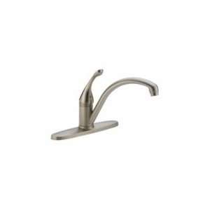  Delta 140 SS DST Collins Kitchen Faucet, Stainless Steel 