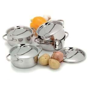 Demeyere Resto 4 Piece Mini Sauce Pot Set  Kitchen 