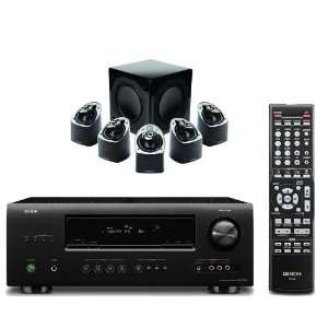 com Denon AVR 1312 5.1 channel home theater receiver and Mirage MX 5 